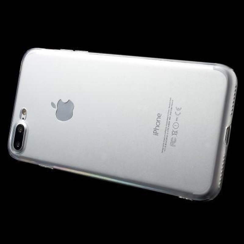 Thin tenký gelový obal na iPhone 8 Plus a iPhone 7 Plus - průhledný