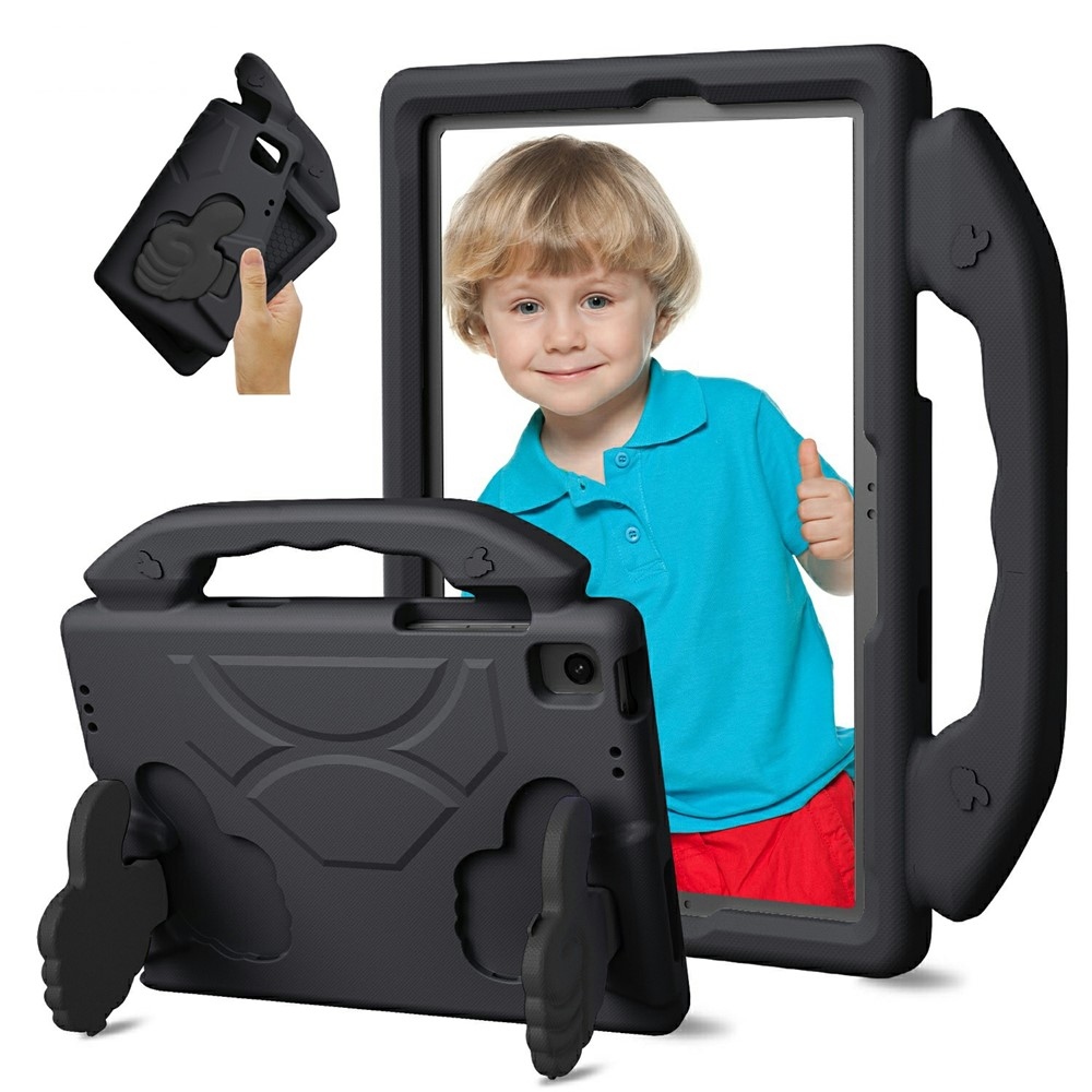 Thumb EVA odolné pouzdro s úchytem na tablet Samsung Galaxy Tab A11+/Tab A9+ - černé