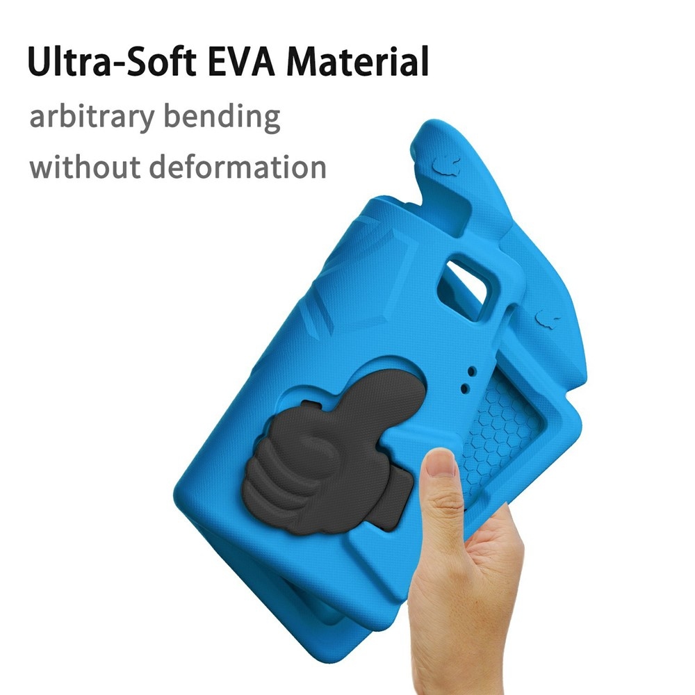 Thumb EVA odolné pouzdro s úchytem na tablet Samsung Galaxy Tab A11+/Tab A9+ - modré