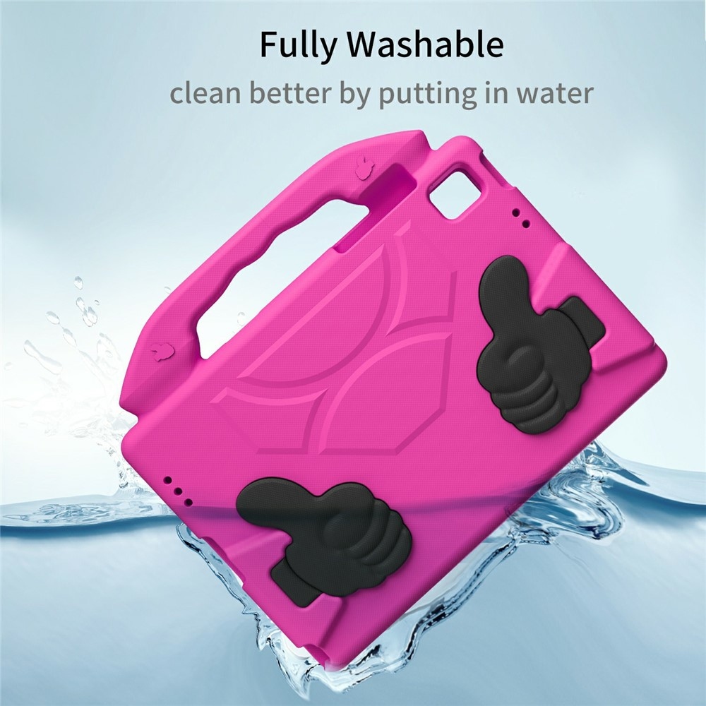 Thumb EVA odolné pouzdro s úchytem na tablet Samsung Galaxy Tab A11+/Tab A9+ - rose