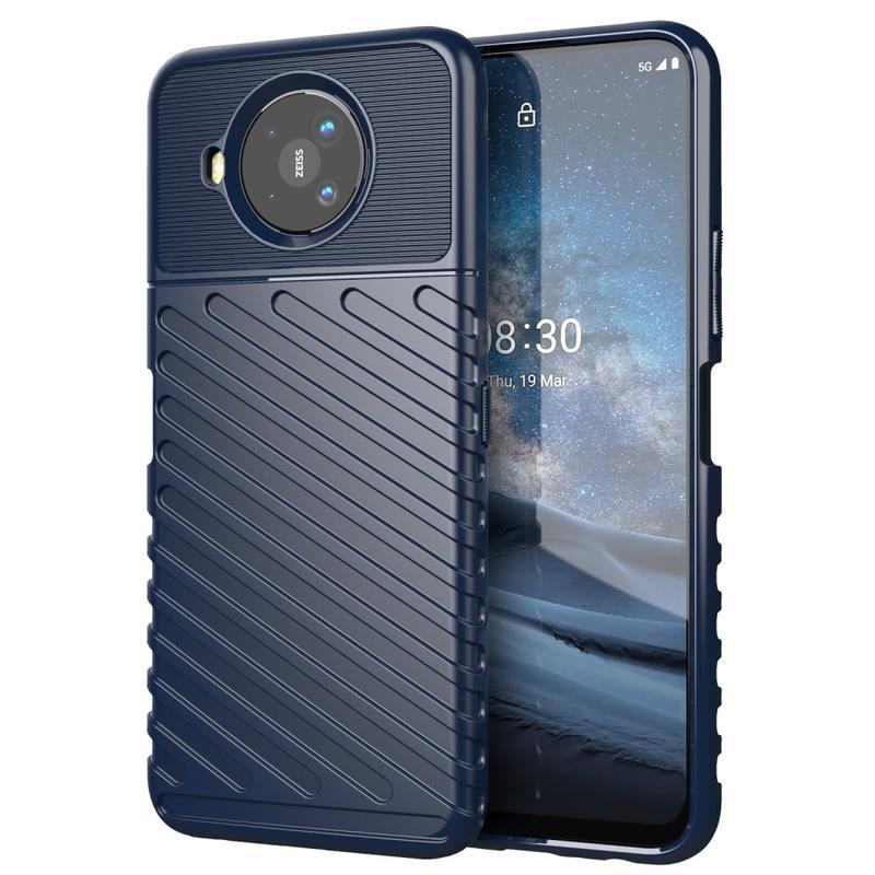 Thunder odolný gelový obal na mobil Nokia 8.3 5G - modrý