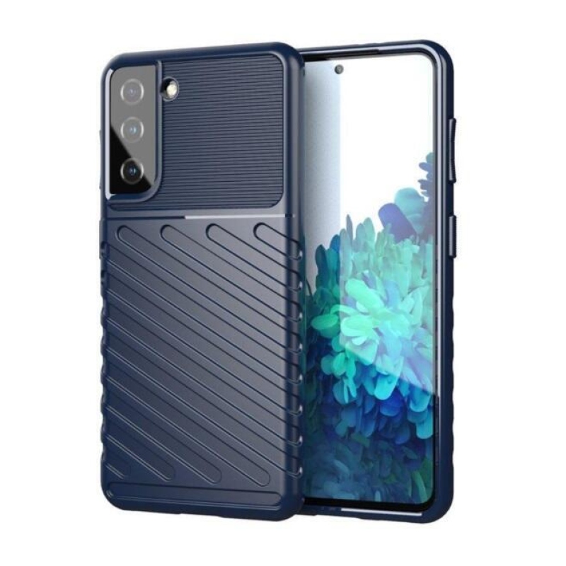 Thunder odolný gelový obal na Samsung Galaxy S23 - modrý