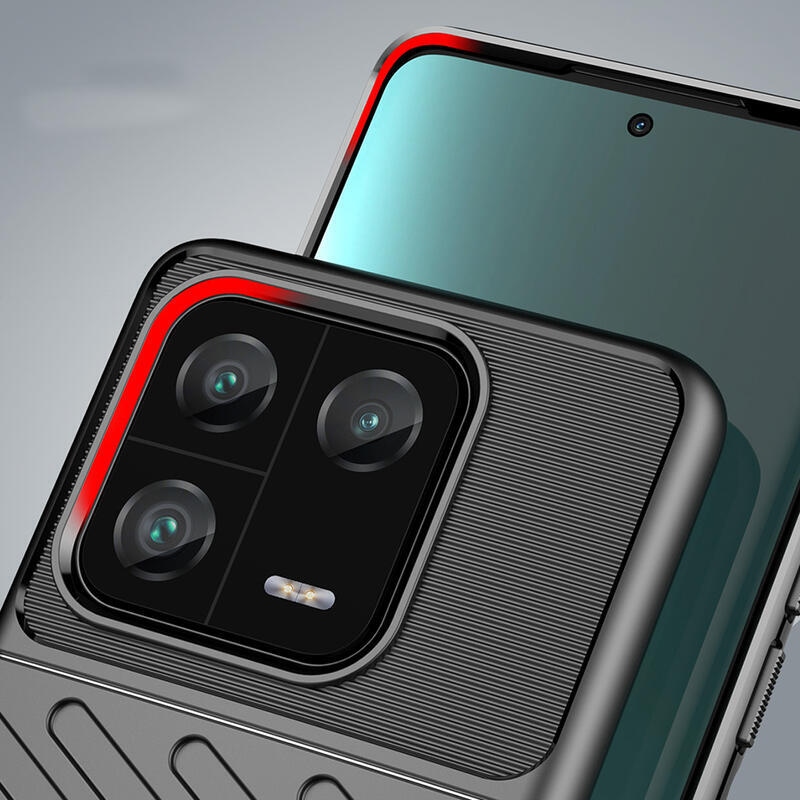 Thunder odolný gelový obal na Xiaomi 13 Pro - černý