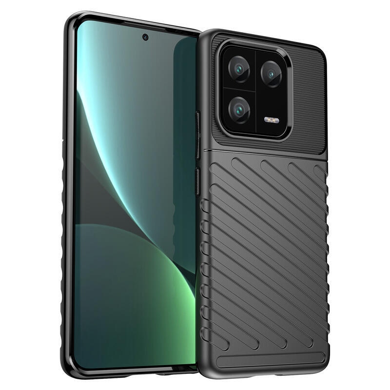 Thunder odolný gelový obal na Xiaomi 13 Pro - černý