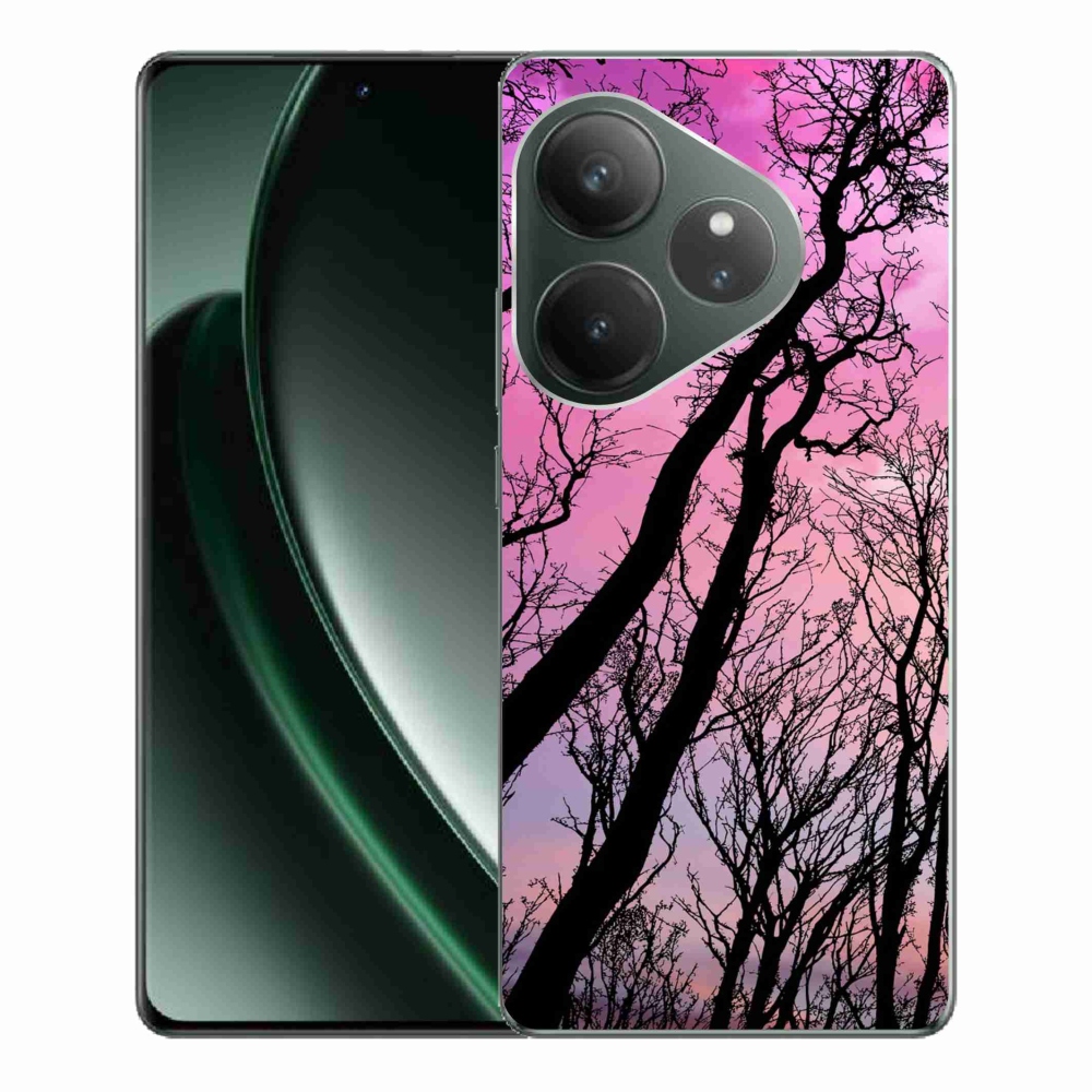 Gelový obal mmCase na Realme GT 6 5G/GT 6T 5G - opadané stromy