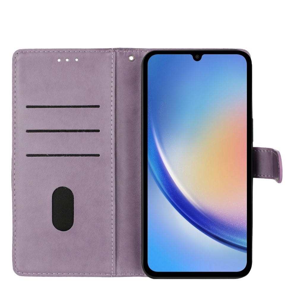 Floralis knížkové pouzdro na Xiaomi 15T Pro - fialové