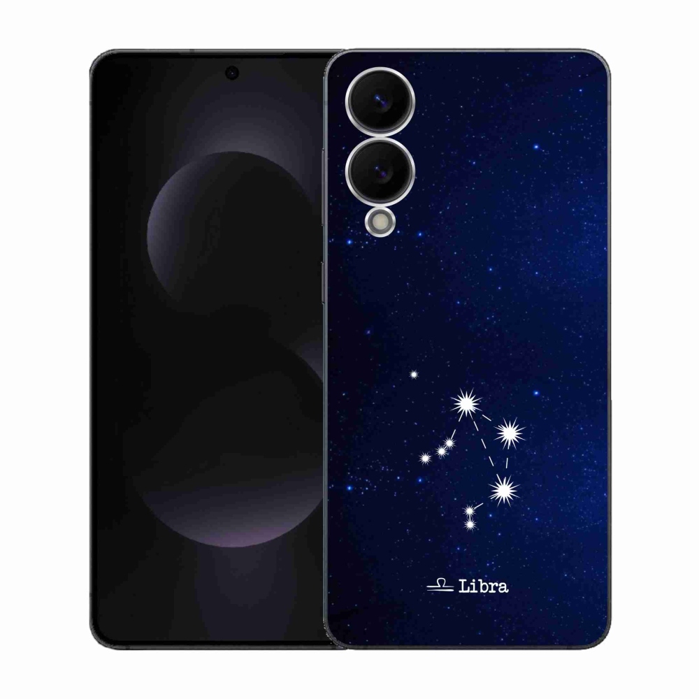 Gelový kryt mmCase na Samsung Galaxy S25 Edge - souhvězdí Váhy