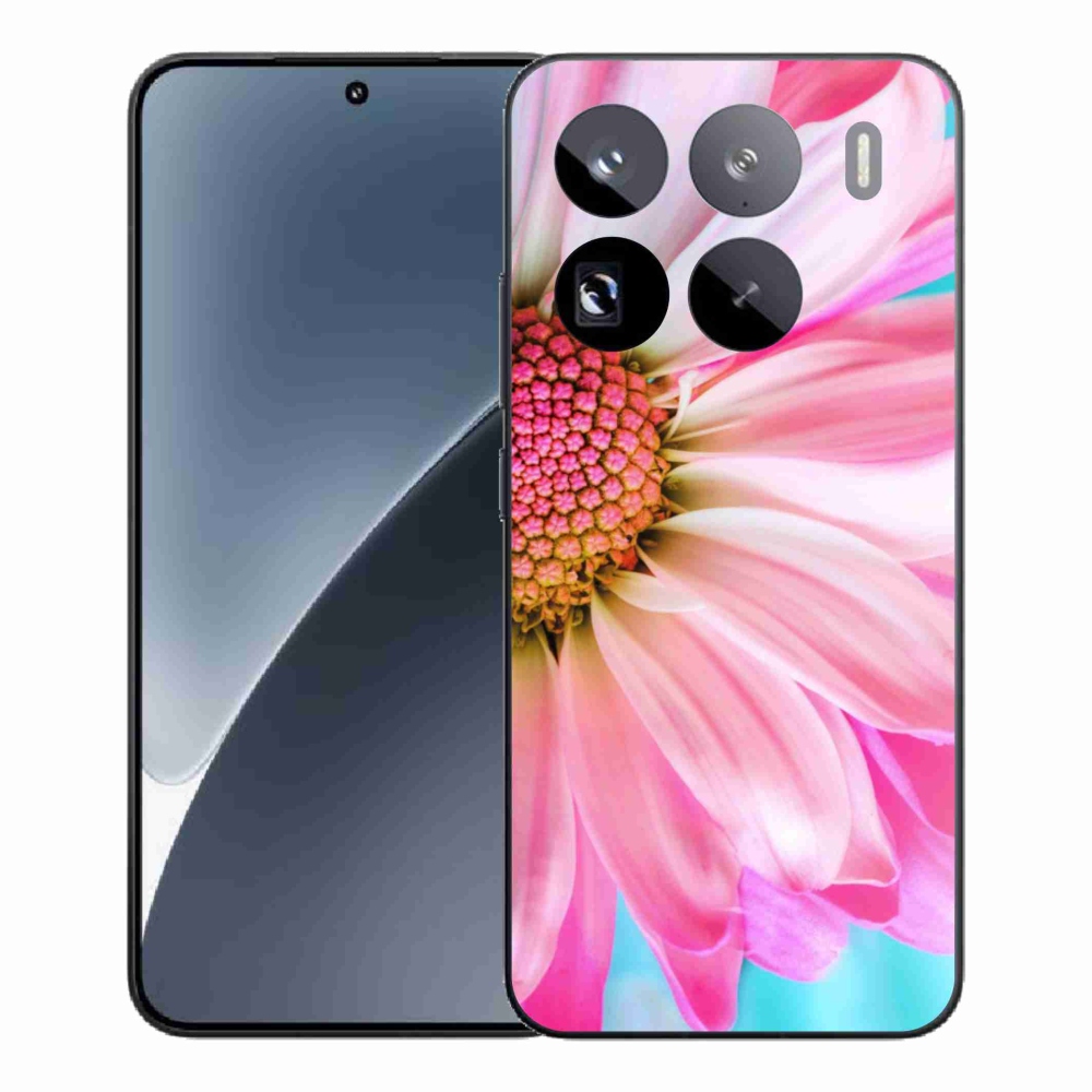 Gelový kryt mmCase na Xiaomi 15 Pro - růžová květina