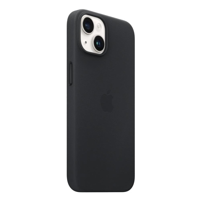 MPP43FE/A Apple Kožený Kryt vč. MagSafe pro iPhone 14 Midnight
