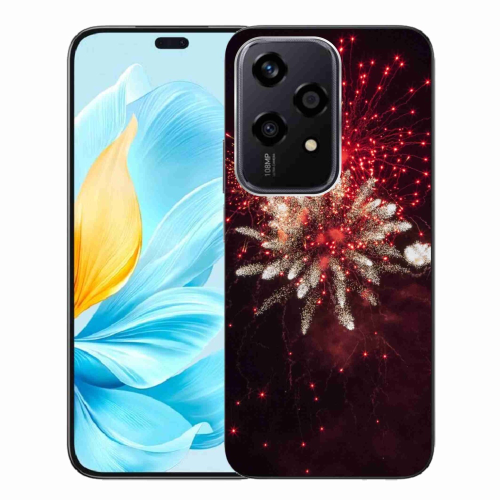 Gelový kryt mmCase na Honor 200 Lite 5G - ohňostroj