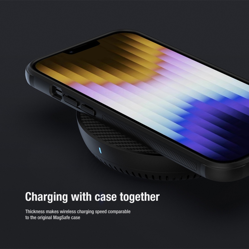Nillkin Super Frosted PRO Magnetic Zadní Kryt pro Apple iPhone 13/14 Black