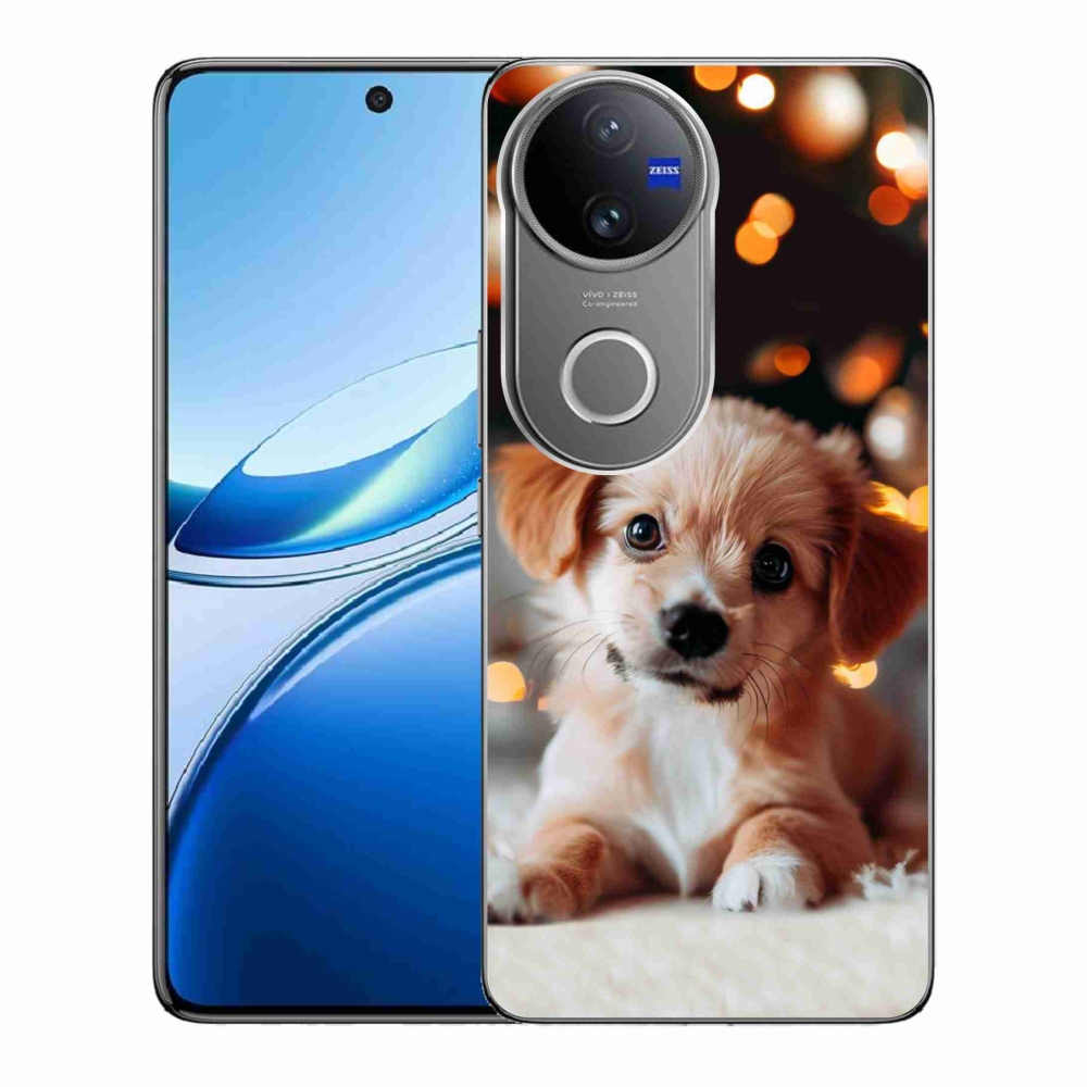 Gelový kryt mmCase na Vivo V50 5G - štěňátko
