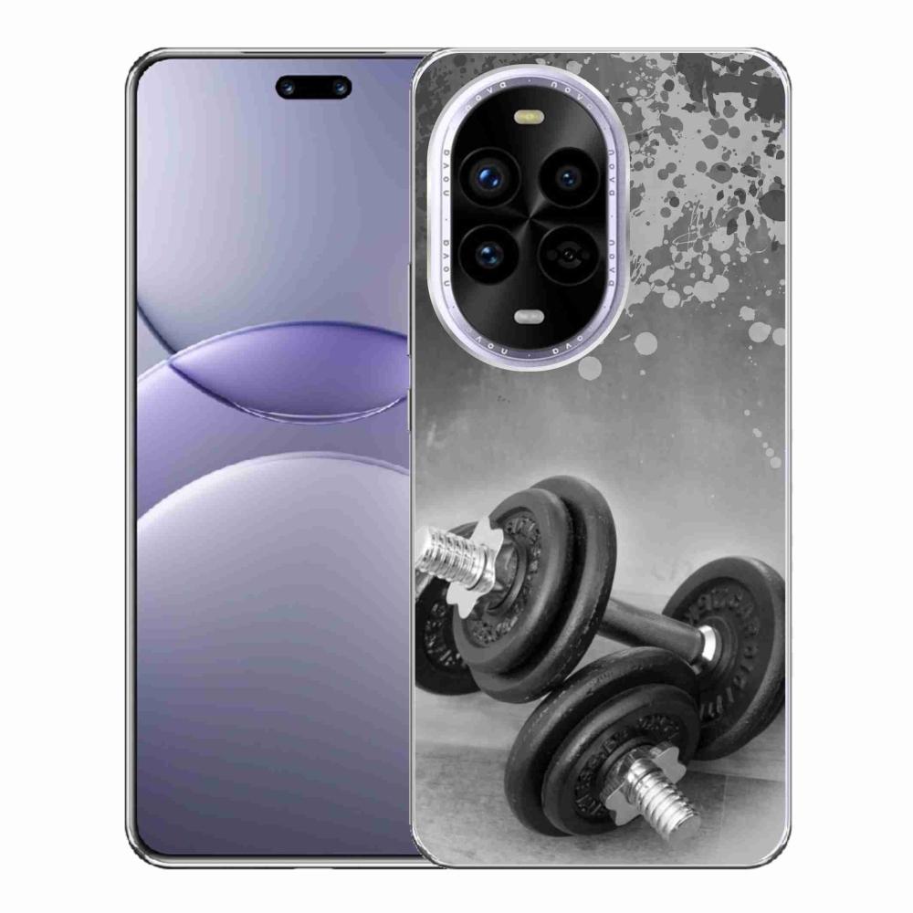 Gelový kryt mmCase na Huawei Nova 13 Pro 5G - činky 1