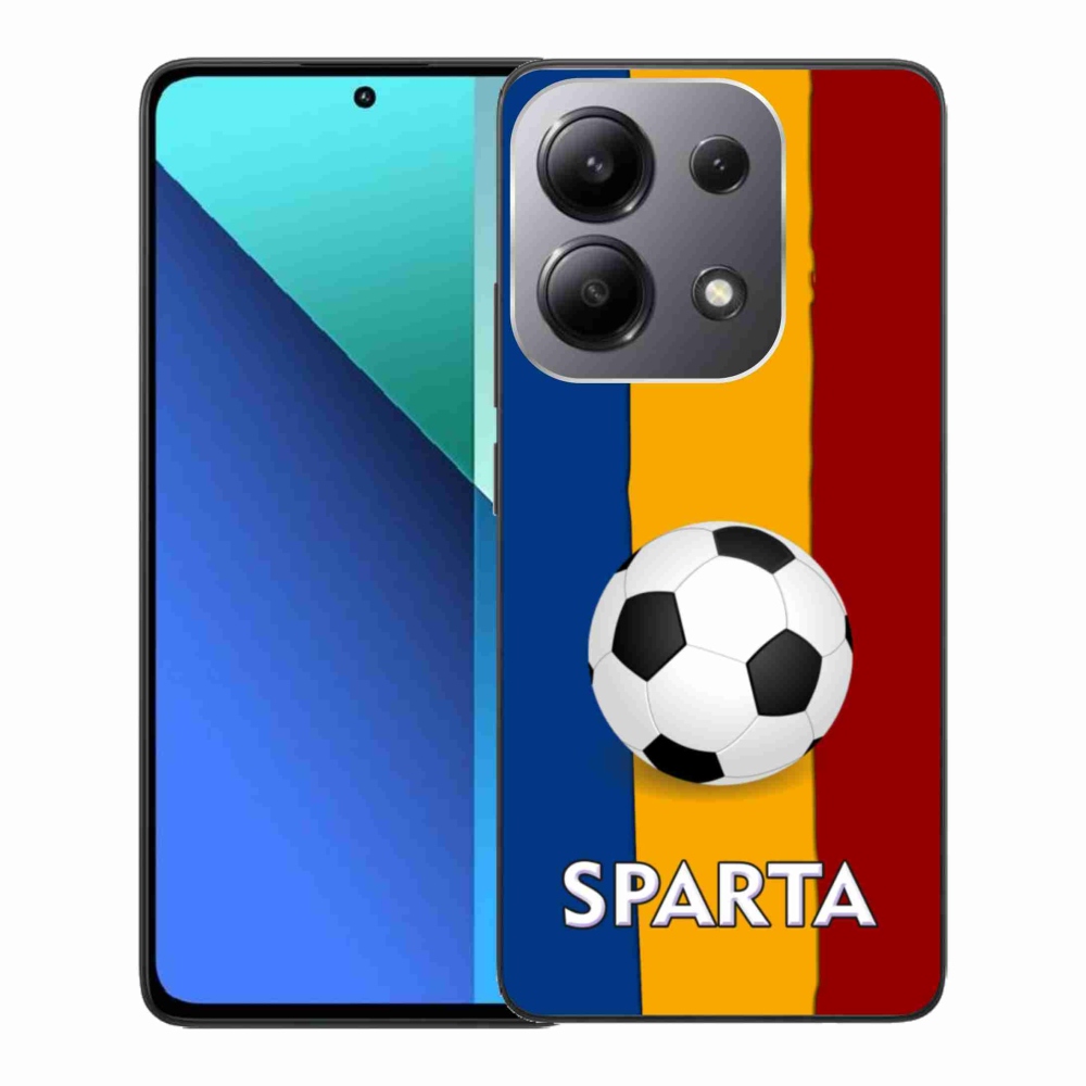 Gelový kryt mmCase na Xiaomi Redmi Note 13 - fotbal 1