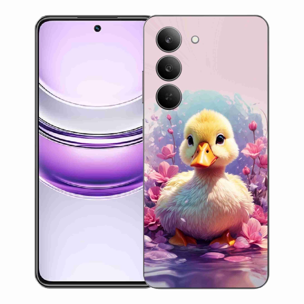 Gelový kryt mmCase na Realme 14x 5G - kachnička