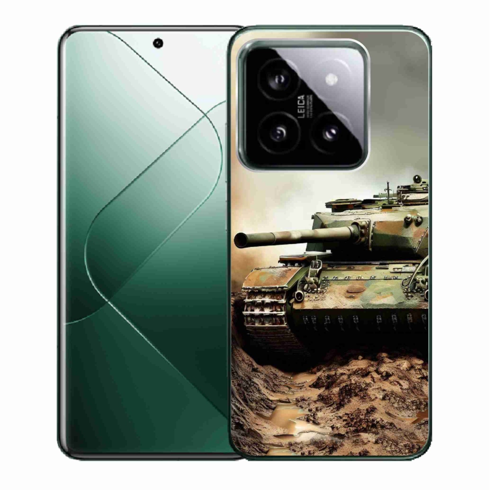 Gelový kryt mmCase na Xiaomi 14 - tank