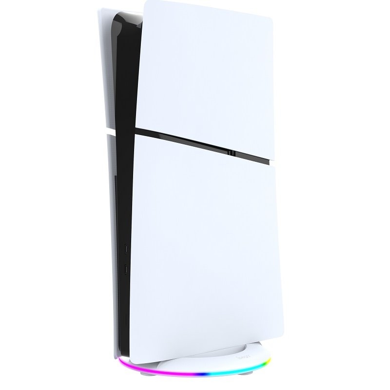 iPega P5S025S Vertikální Stojan s RGB pro PS5 Slim White