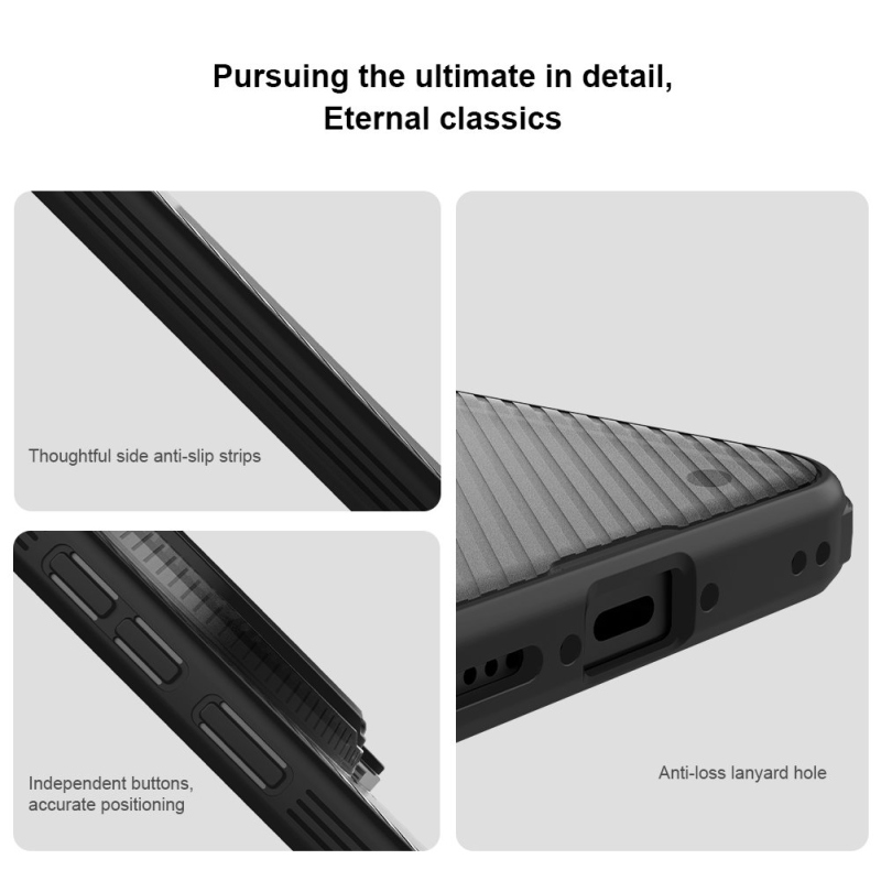 Nillkin CamShield Prop Magnetic Zadní Kryt pro Vivo X300 Pro Transparent Black