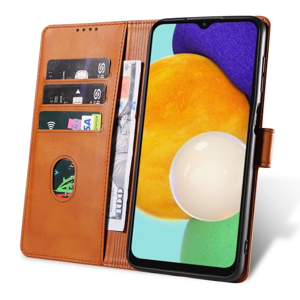 Closure knížkové pouzdro na Samsung Galaxy A26 5G - khaki