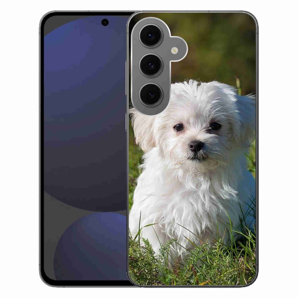 Gelový obal mmCase na Samsung Galaxy S24 FE - bišonek