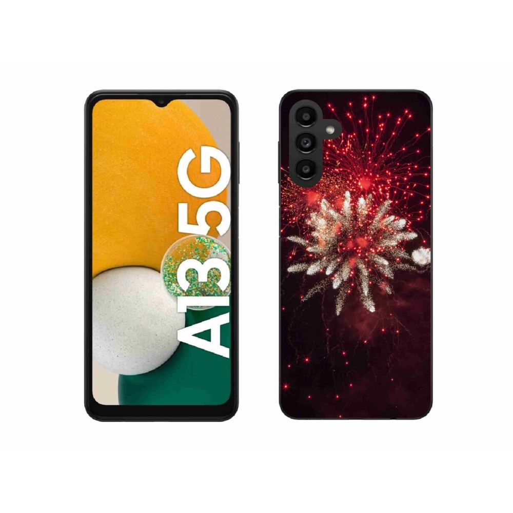 Gelový kryt mmCase na Samsung Galaxy A13 5G - ohňostroj