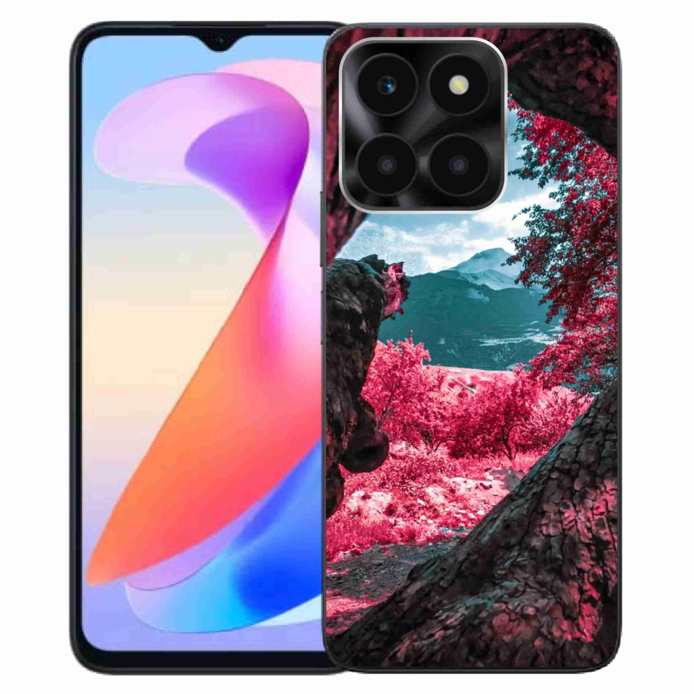 Gelový kryt mmCase na Honor X6a - výhled na hory