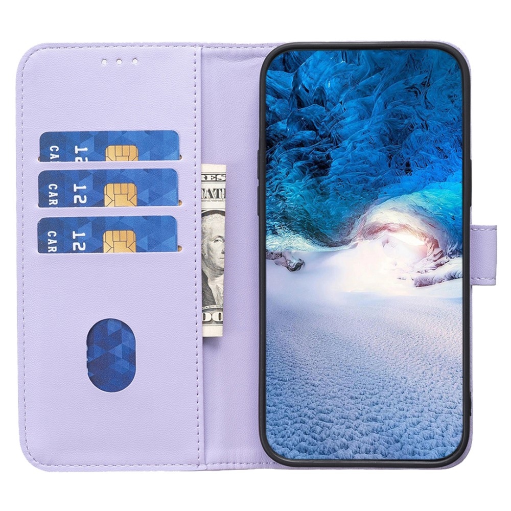 BNF knížkové pouzdro na Samsung Galaxy S23 FE - světlefialové