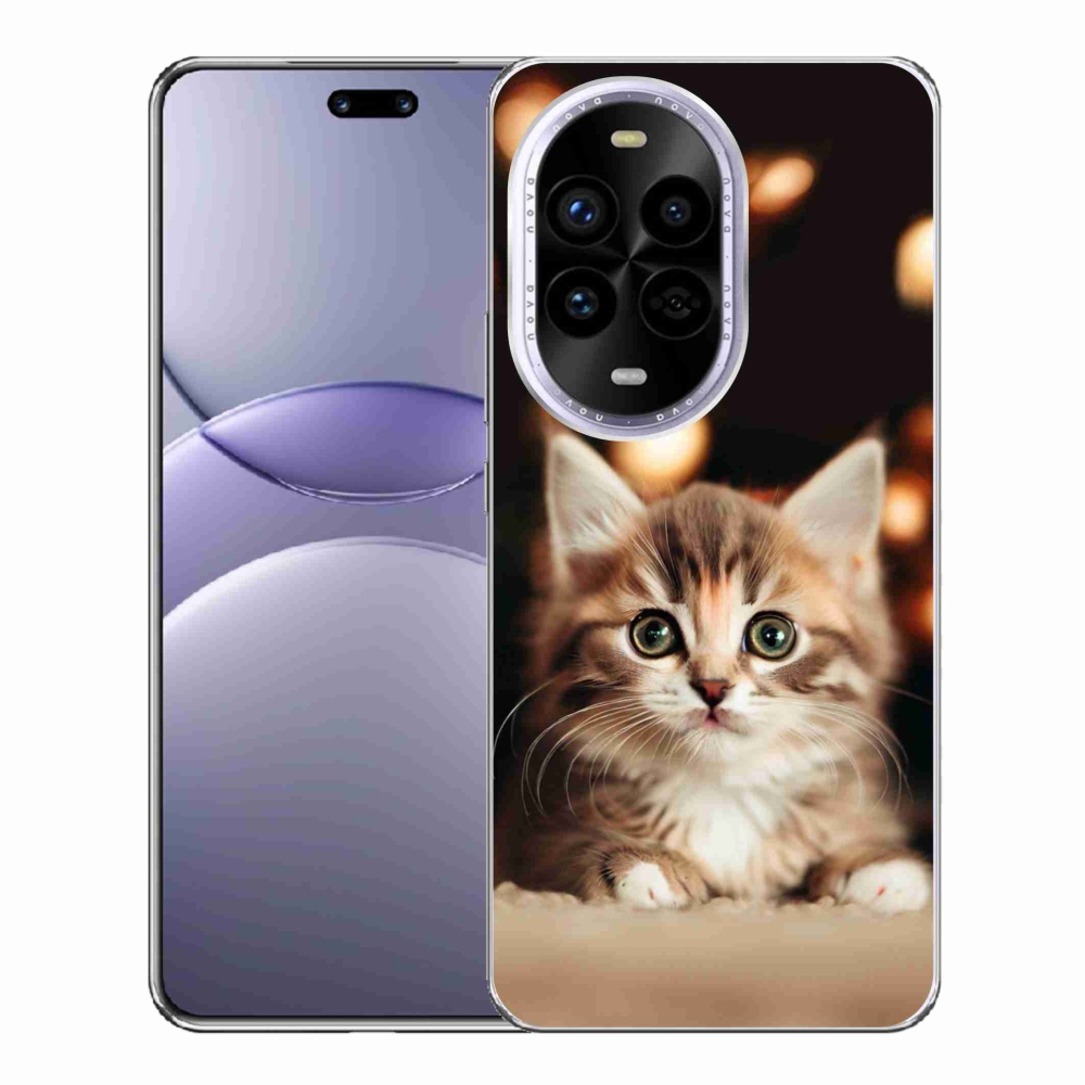 Gelový kryt mmCase na Huawei Nova 13 Pro 5G - roztomilé kotě 2