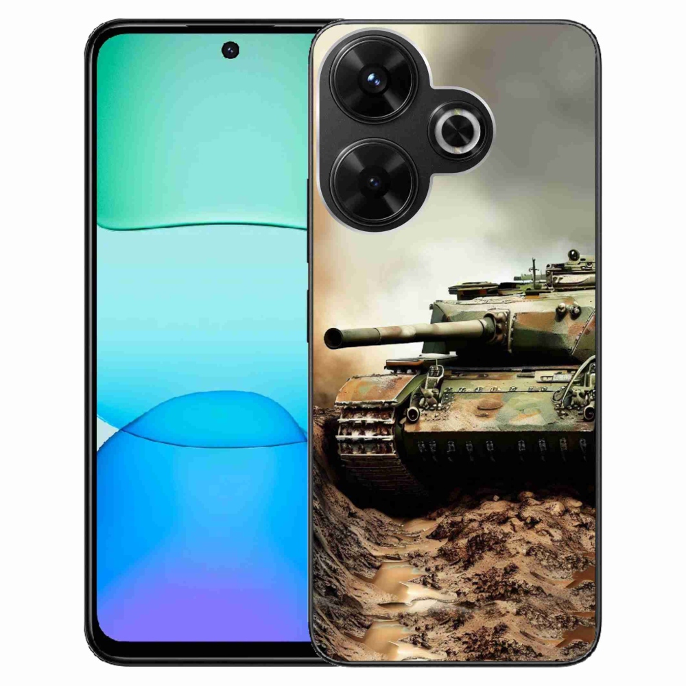 Gelový kryt mmCase na Xiaomi Redmi 13 4G/Poco M6 4G - tank