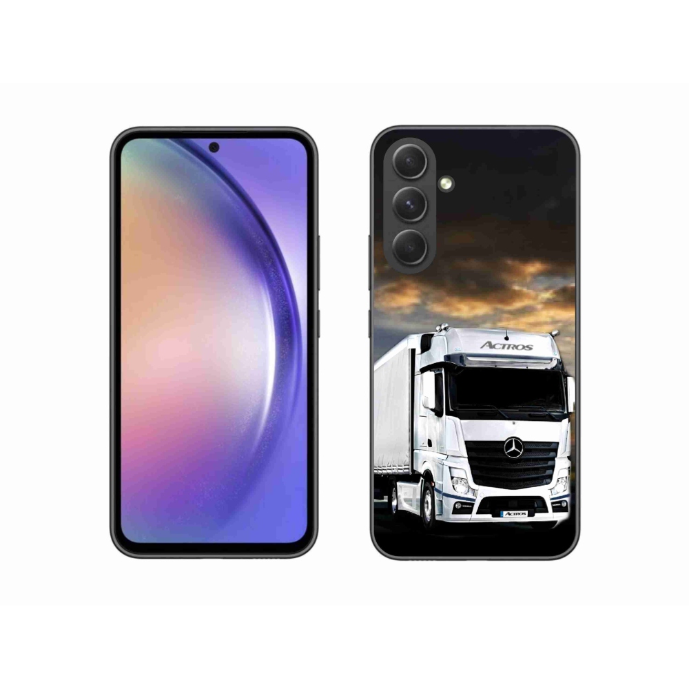 Gelový kryt mmCase na Samsung Galaxy A54 5G - kamion