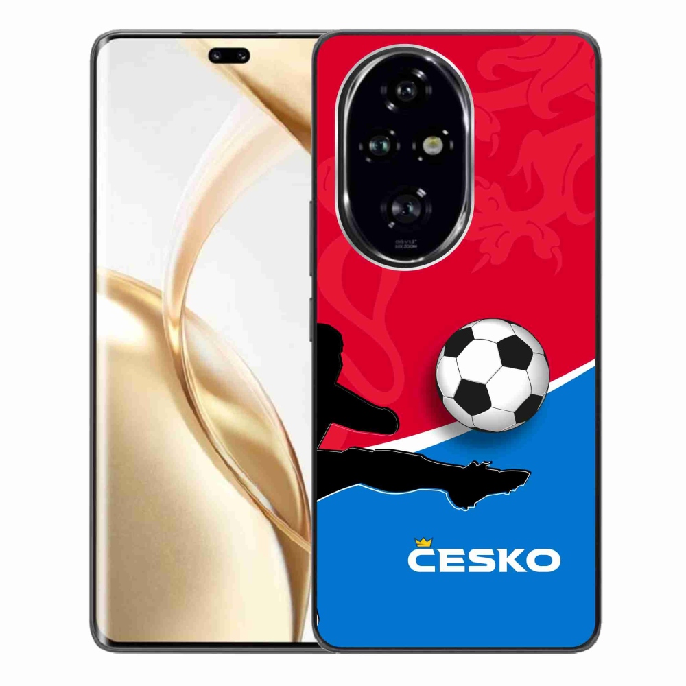 Gelový kryt mmCase na Honor 200 Pro 5G - fotbal Česko 2