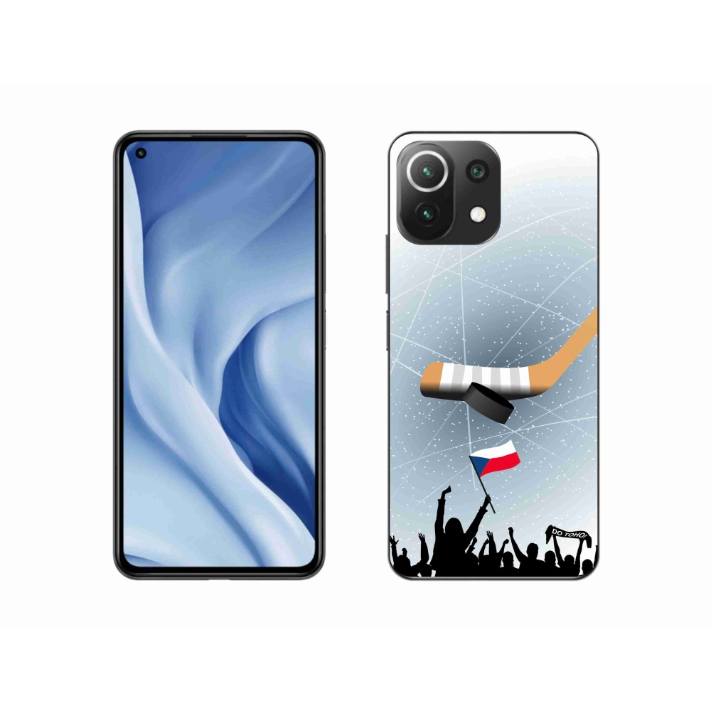 Gelový kryt mmCase na Xiaomi 11 Lite 5G NE - fanoušci hokeje