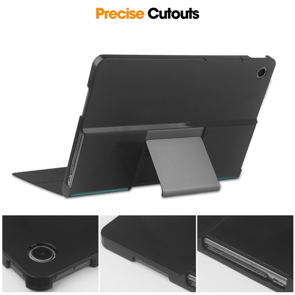 Shock zavírací pouzdro na Lenovo Tab Plus 11.5 - černozelené