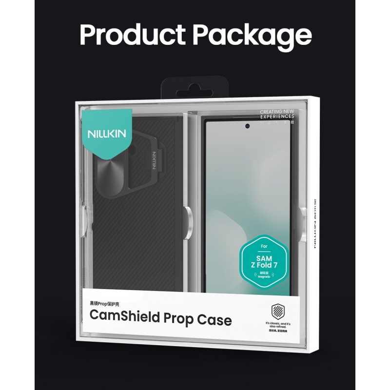 Nillkin CamShield Prop Magnetic Zadní Kryt pro Samsung Galaxy Z Fold 7 Black