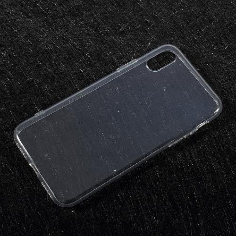 Transparentní gelový obal na iPhone X