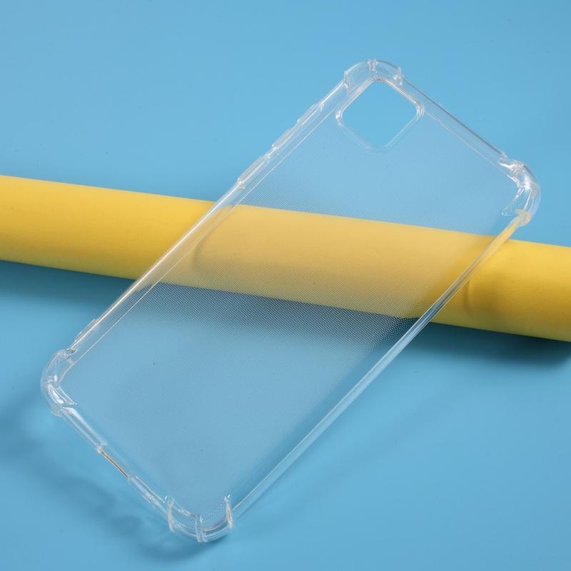 Transparentní gelový obal s vyztuženými rohy pro mobil Huawei Y5p/Honor 9S
