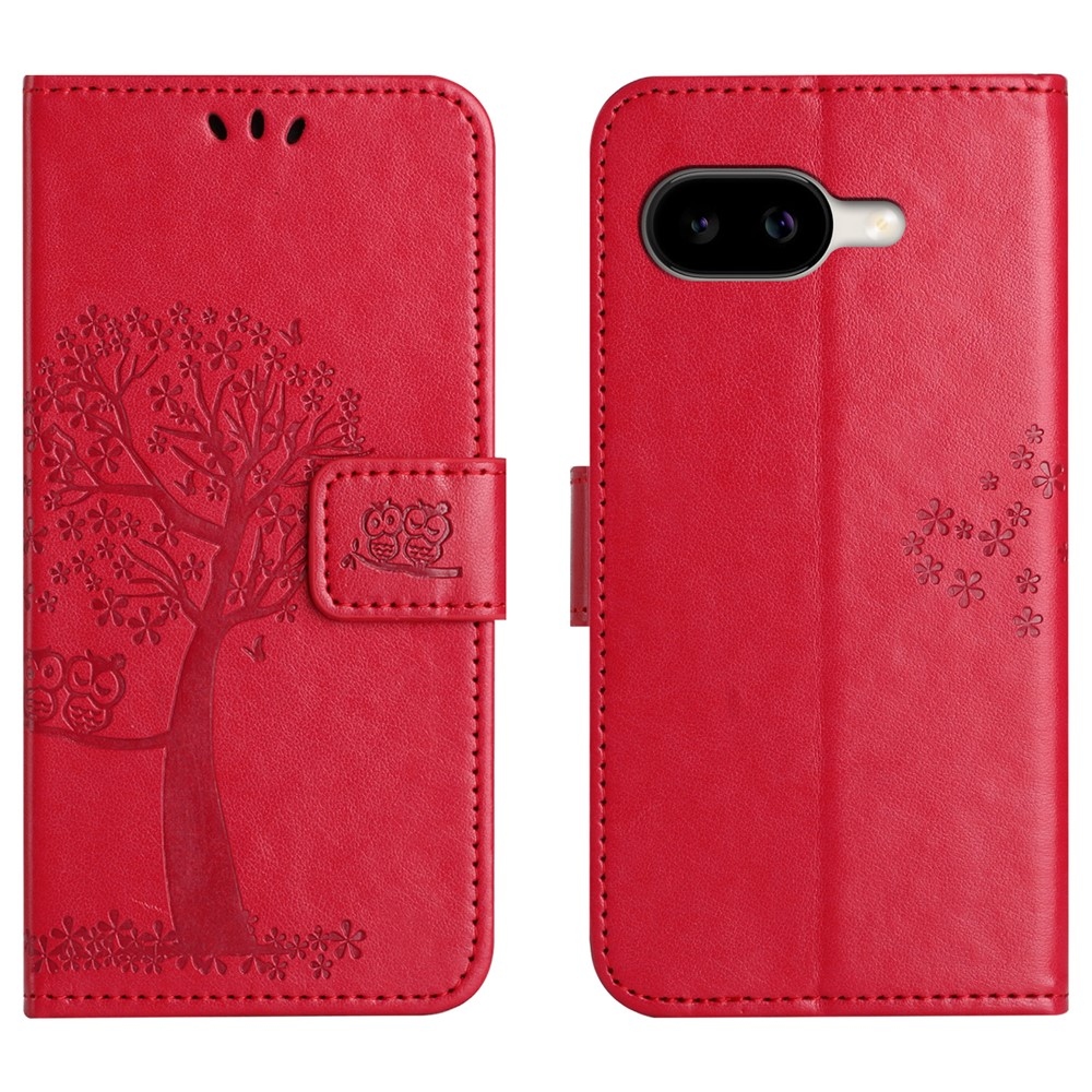 Tree knížkové pouzdro na Google Pixel 10a - červené