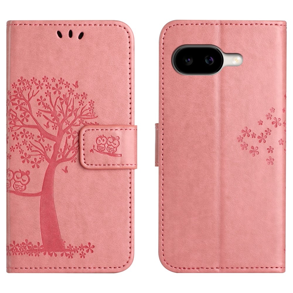Tree knížkové pouzdro na Google Pixel 10a - růžové