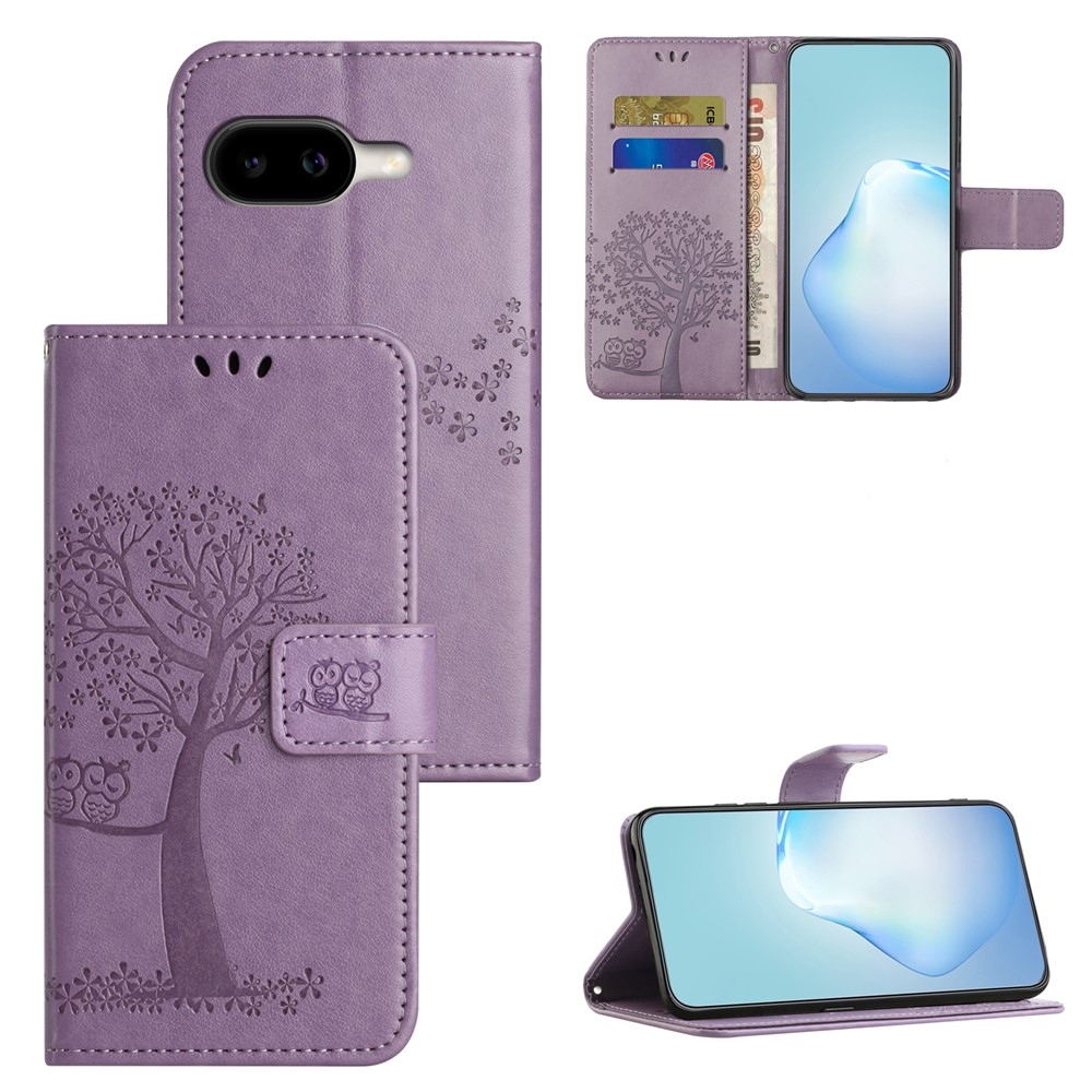 Tree knížkové pouzdro na Google Pixel 10a - světlefialové