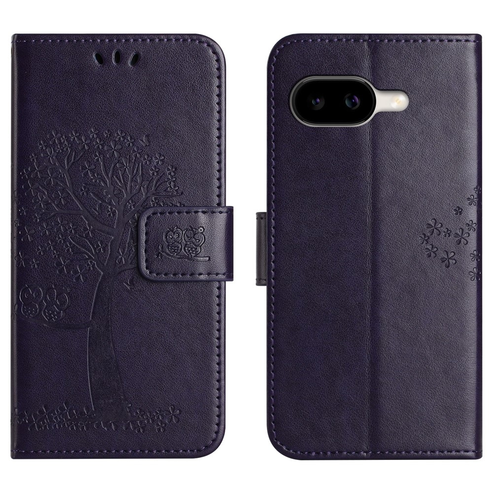 Tree knížkové pouzdro na Google Pixel 10a - tmavěfialové