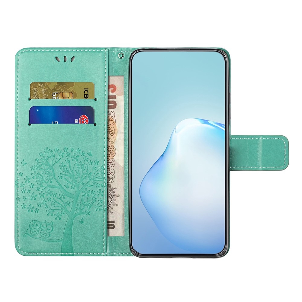 Tree knížkové pouzdro na Honor 400 Pro - modrozelené