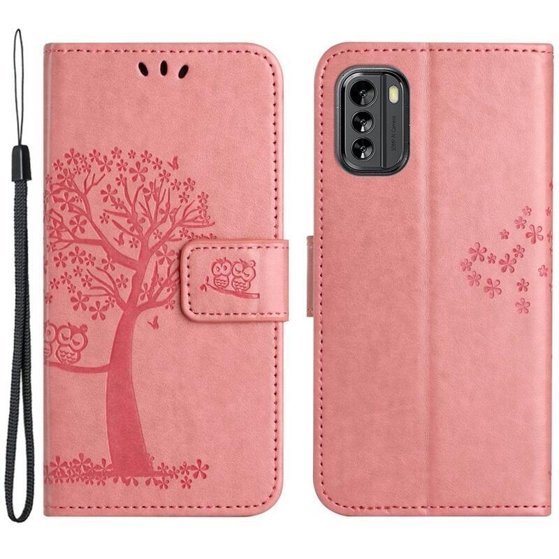 Tree knížkové pouzdro na Nokia G60 5G - růžové