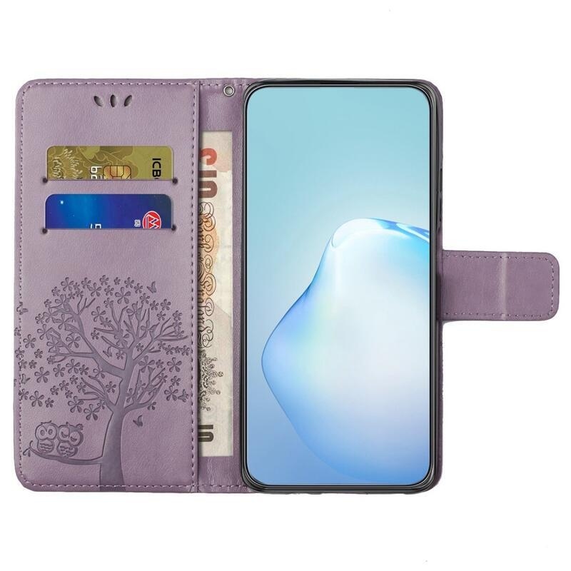 Tree knížkové pouzdro na Nokia G60 5G - světlefialové