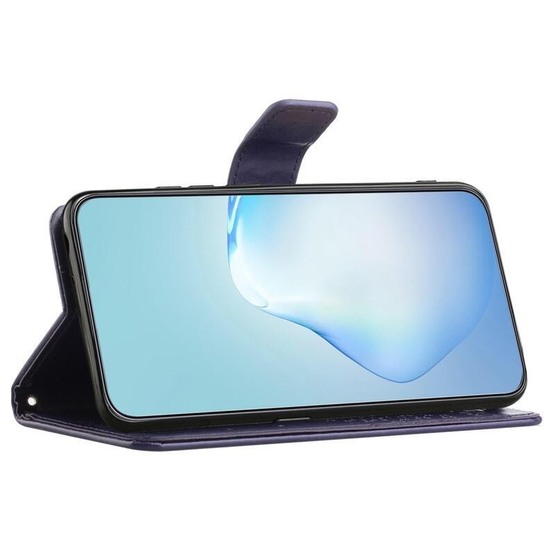 Tree knížkové pouzdro na Nokia G60 5G - tmavěfialové
