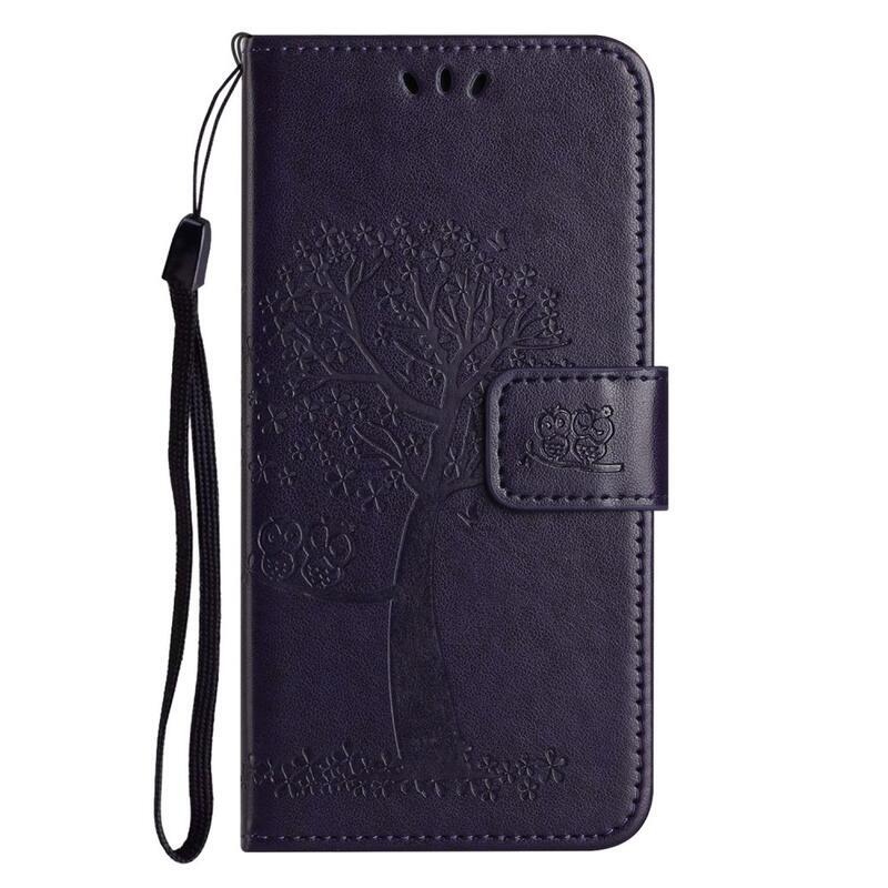 Tree knížkové pouzdro na Nokia G60 5G - tmavěfialové