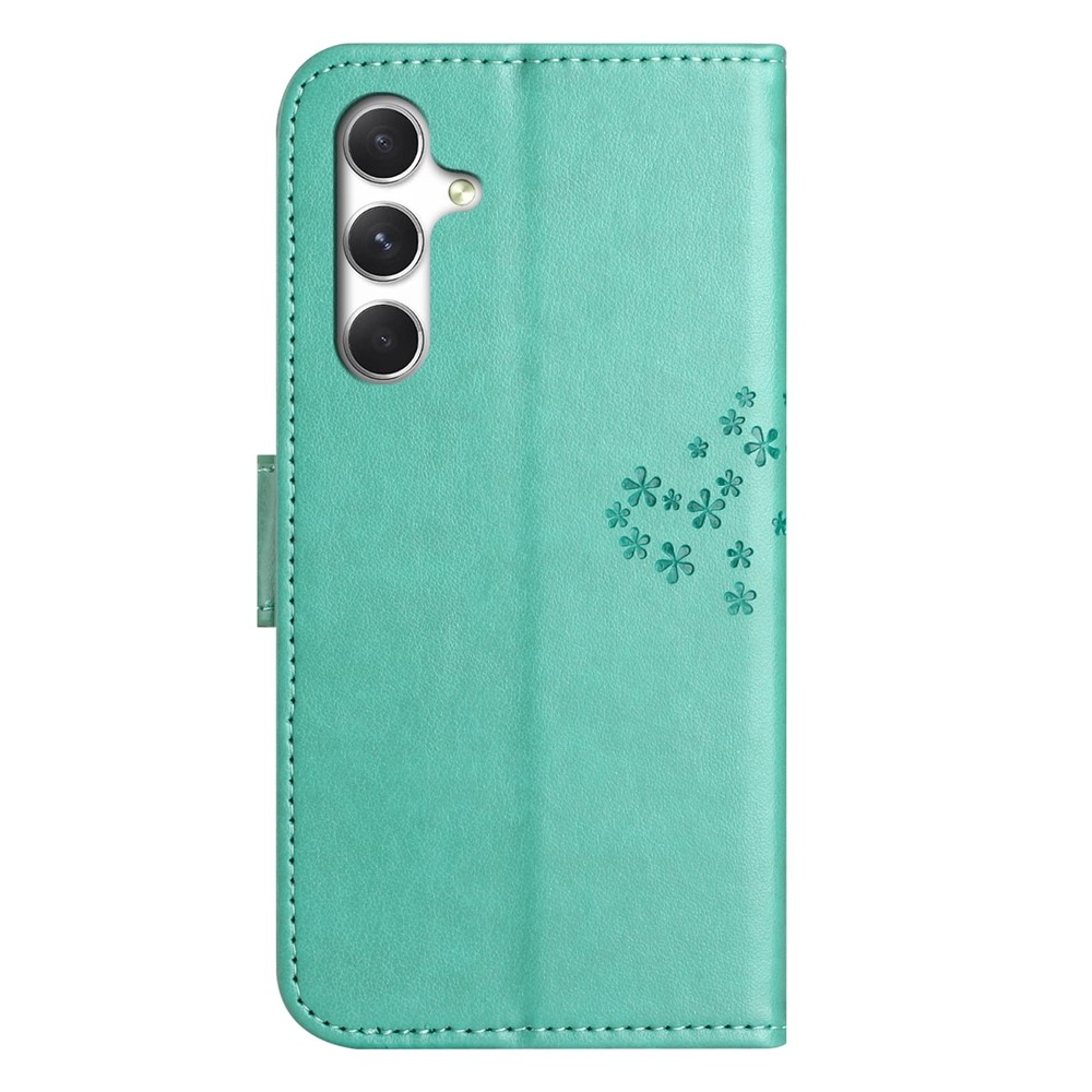 Tree knížkové pouzdro na Samsung Galaxy A27 - modrozelené