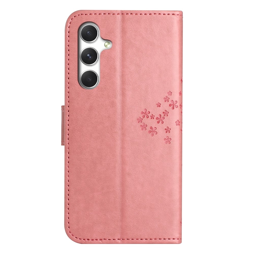 Tree knížkové pouzdro na Samsung Galaxy A27 - růžové