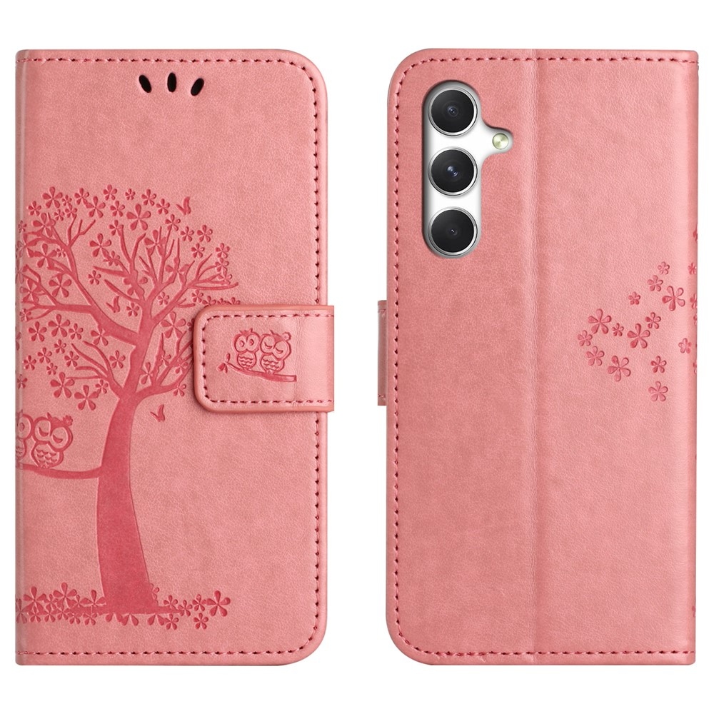 Tree knížkové pouzdro na Samsung Galaxy A27 - růžové