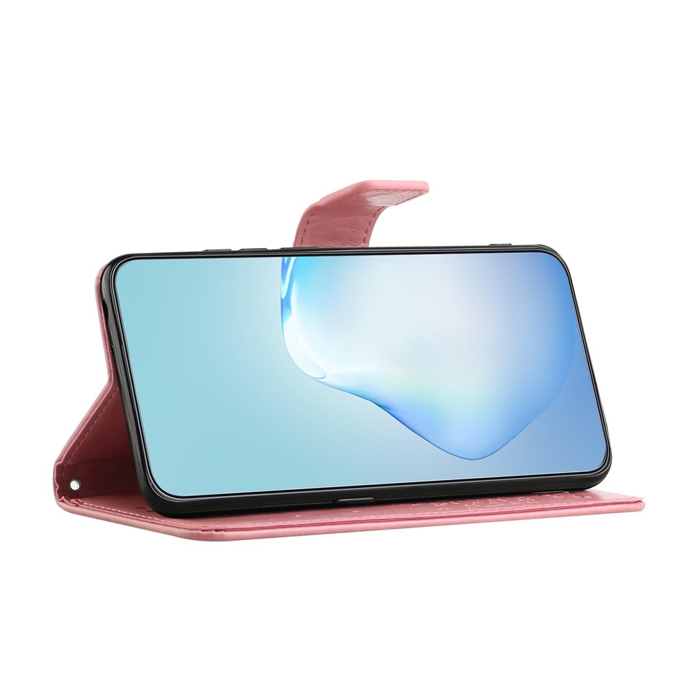 Tree knížkové pouzdro na Samsung Galaxy A27 - růžové