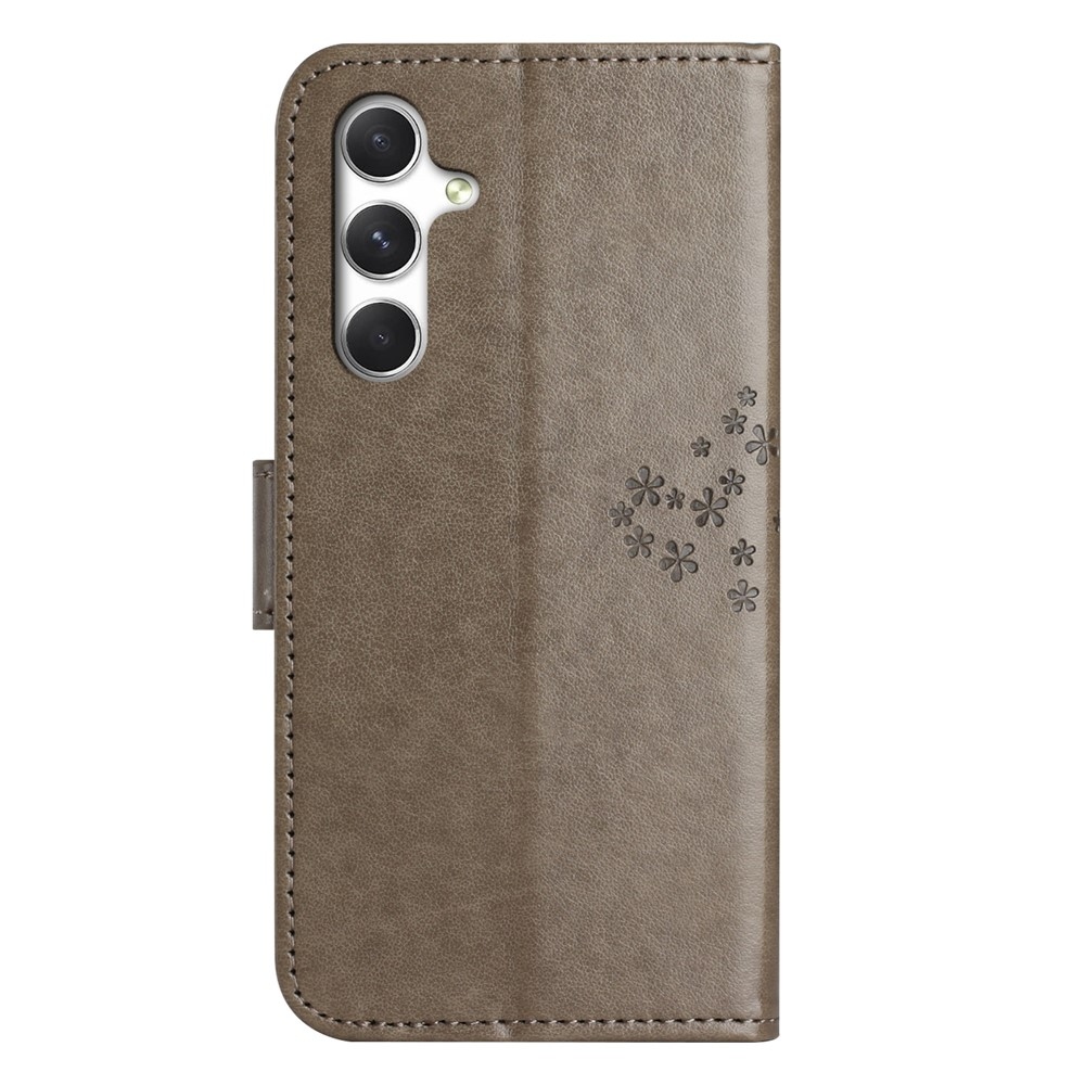 Tree knížkové pouzdro na Samsung Galaxy A27 - šedé